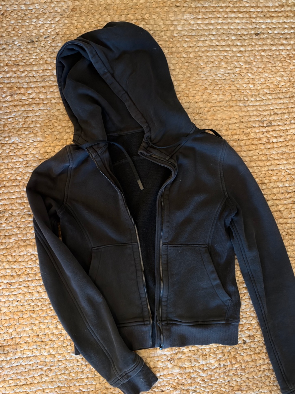 Lululemon Black Zip-Up Hoodie Jacket - Women